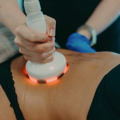 Soin du corps avec un appareil professionnel
